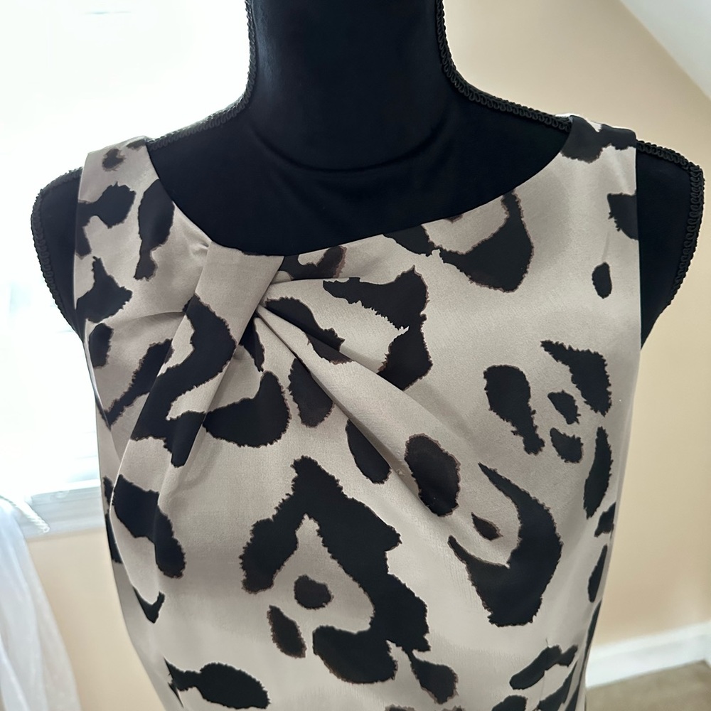 Ann Taylor cheetah print dress.